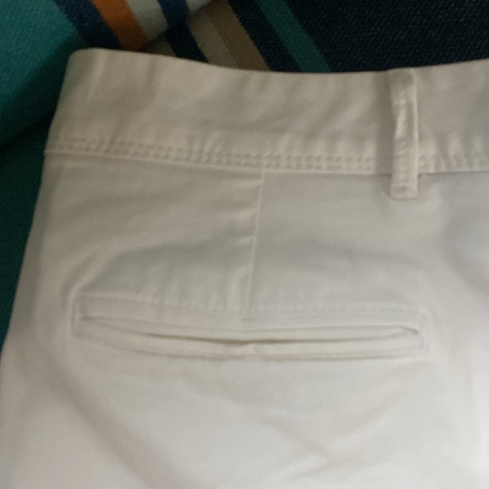 Banana Republic City Chino, white pants size 14 - Picture 7 of 8
